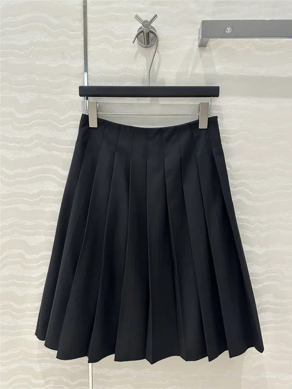 Miumiu pleated midi skirt